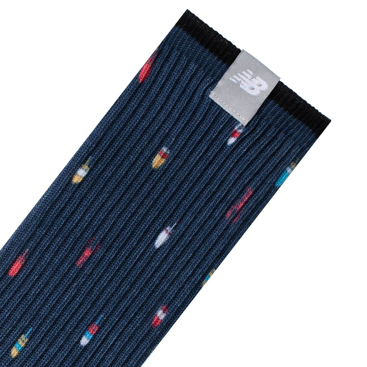 New Balance Digital Print Crew Socks 1 Pair-3