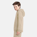 New Balance Boys' Brush Back Small Logo Hoodie-6