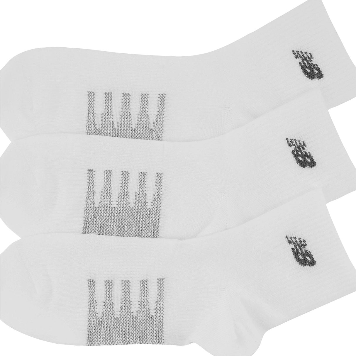 New Balance Coolmax Thin Quarter Socks (2 Pair)-2
