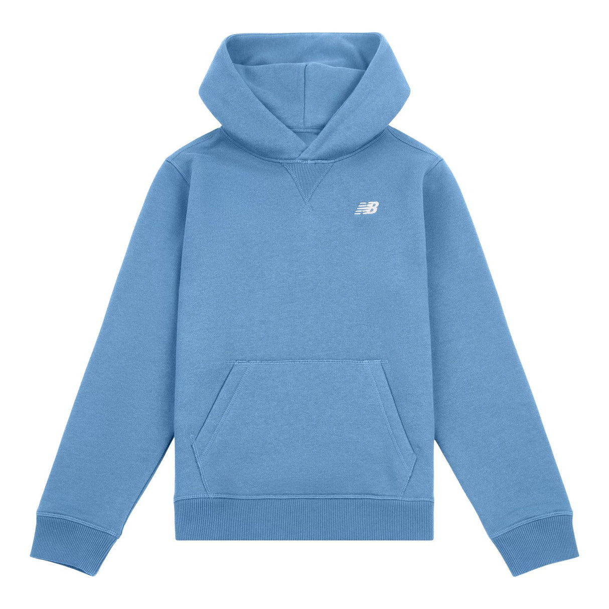 New Balance Boys' Brush Back Small Logo Hoodie-1