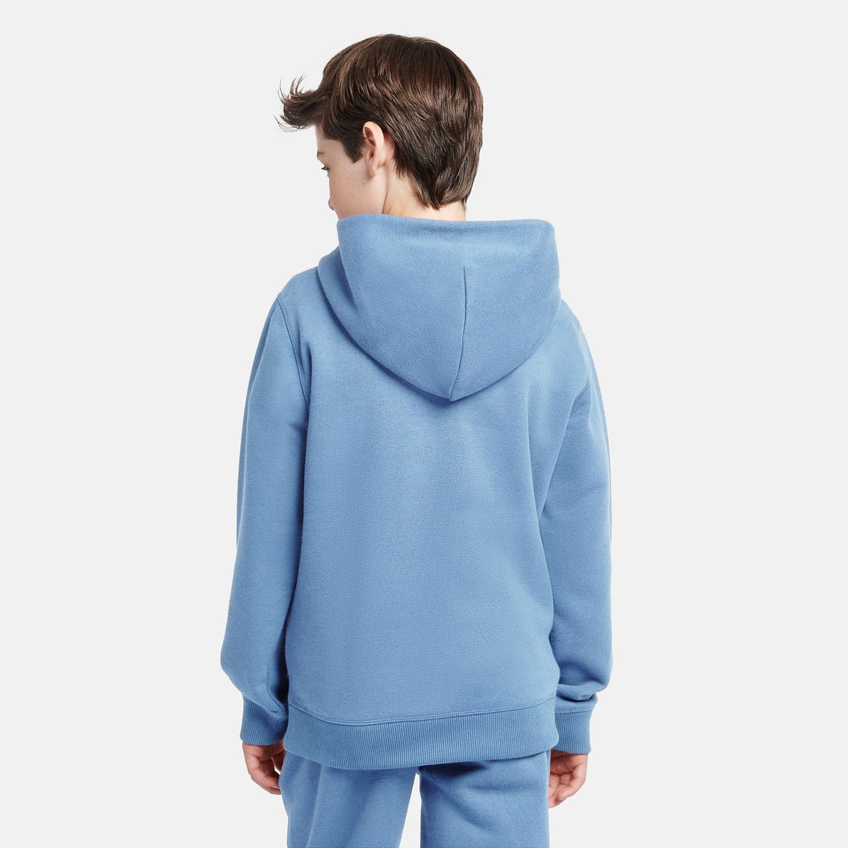 New Balance Boys' Brush Back Small Logo Hoodie-7