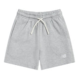 New Balance Boys' French Terry Small Logo Shorts-1