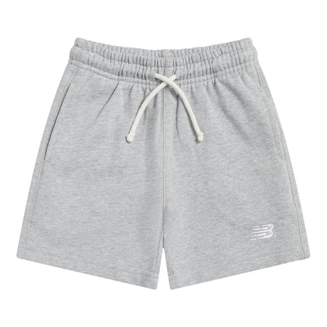 New Balance Boys' French Terry Small Logo Shorts-1