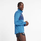 New Balance Men's NYC Marathon Athletics Heat Grid 1/2 Zip-4