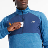 New Balance Men's NYC Marathon Athletics Heat Grid 1/2 Zip-7