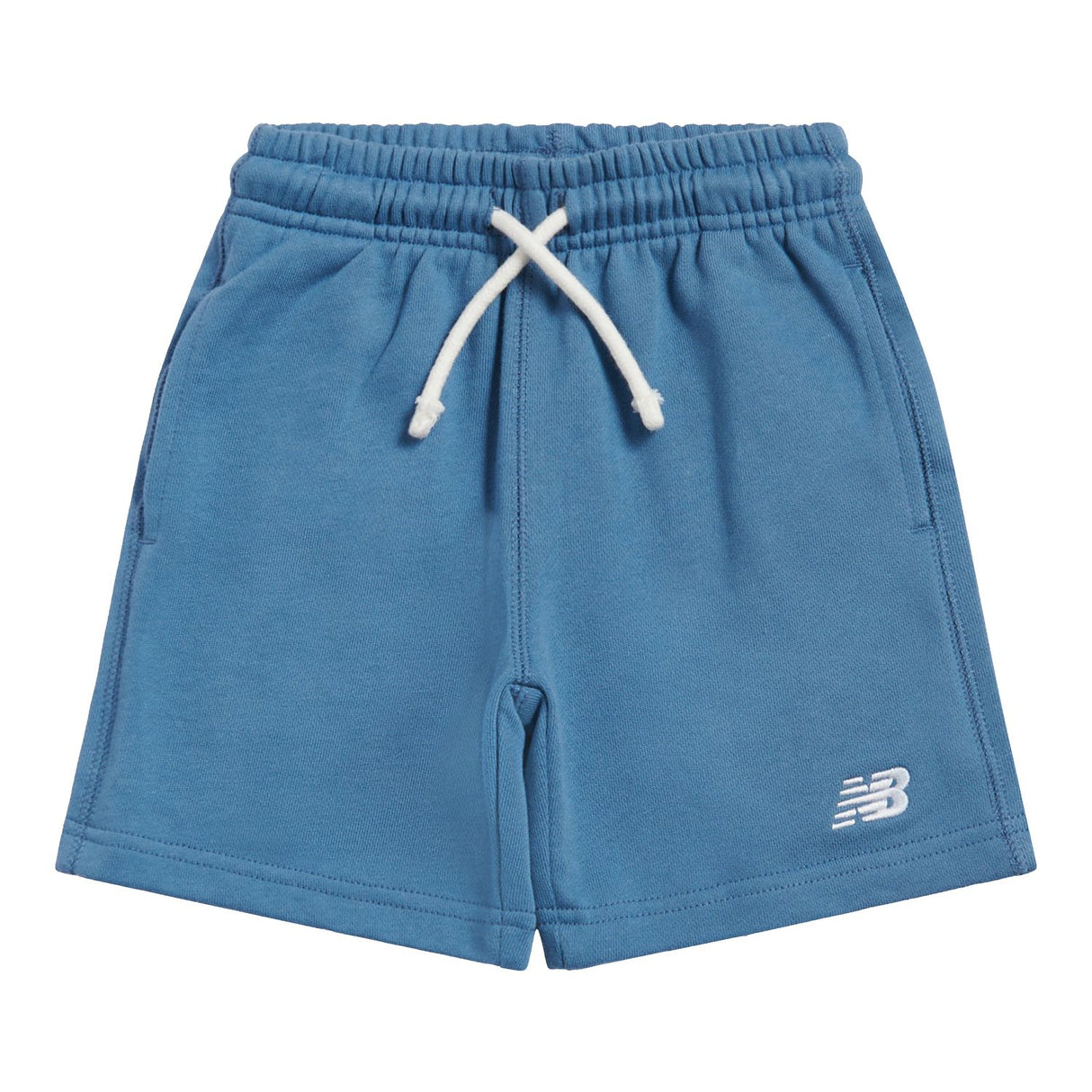 New Balance Boys' French Terry Small Logo Shorts-1