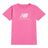 New Balance Girls' Stacked Logo T-Shirt-1