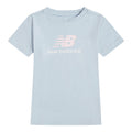 New Balance Girls' Stacked Logo T-Shirt-1