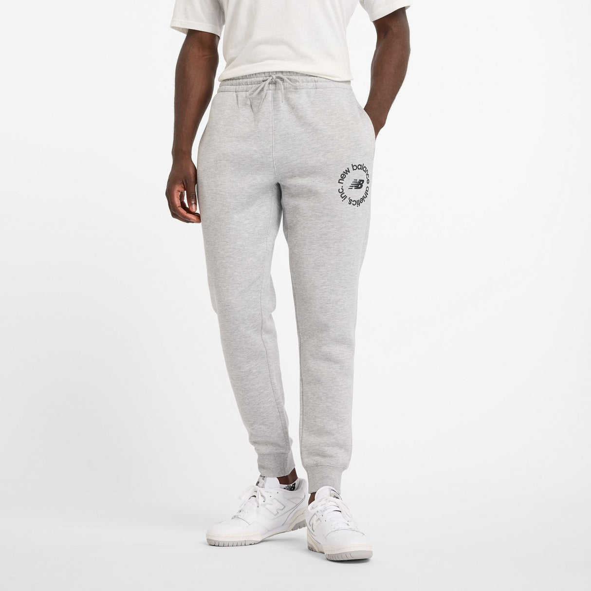 New Balance Men's Sport Fleece Graphic Pants-1