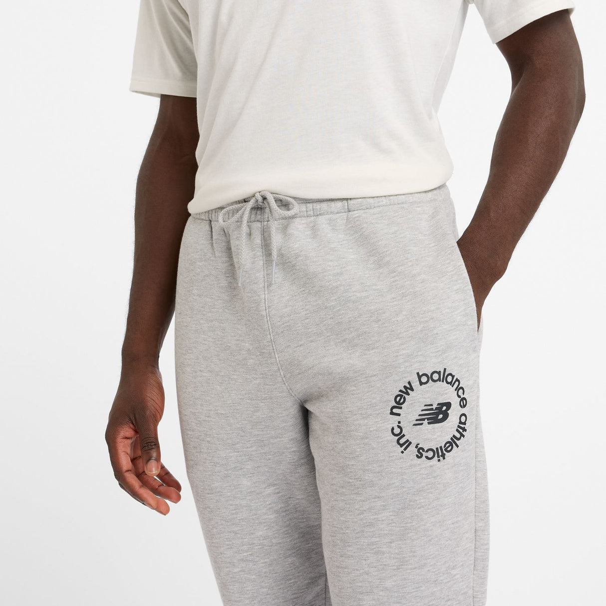 New Balance Men's Sport Fleece Graphic Pants-4