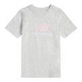 New Balance Girls' Stacked Logo T-Shirt-1