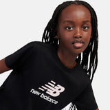 New Balance Girls' Stacked Logo T-Shirt-8