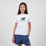 New Balance Girls' Stacked Logo T-Shirt-5