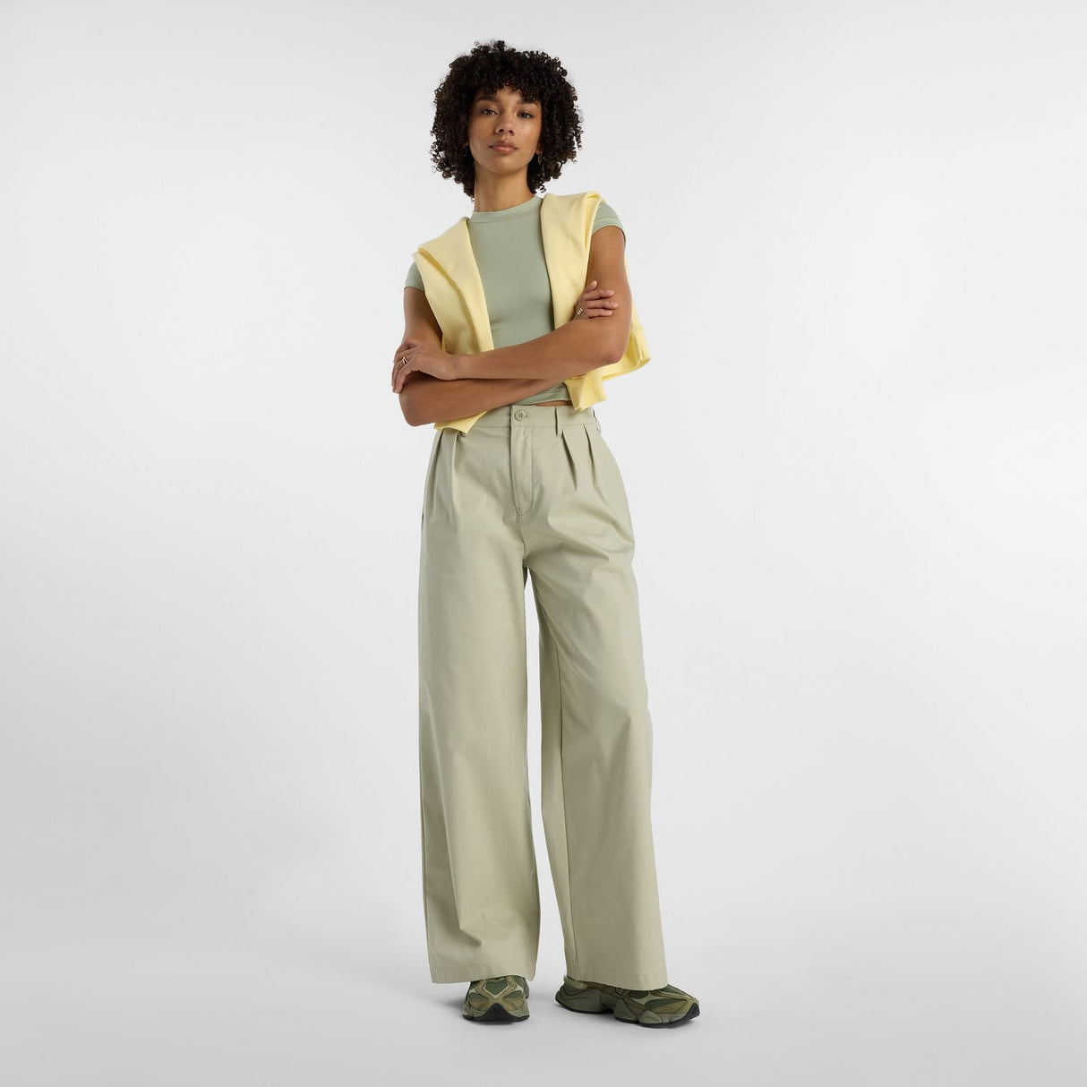 New Balance Women's Boylston Twill Trouser-1