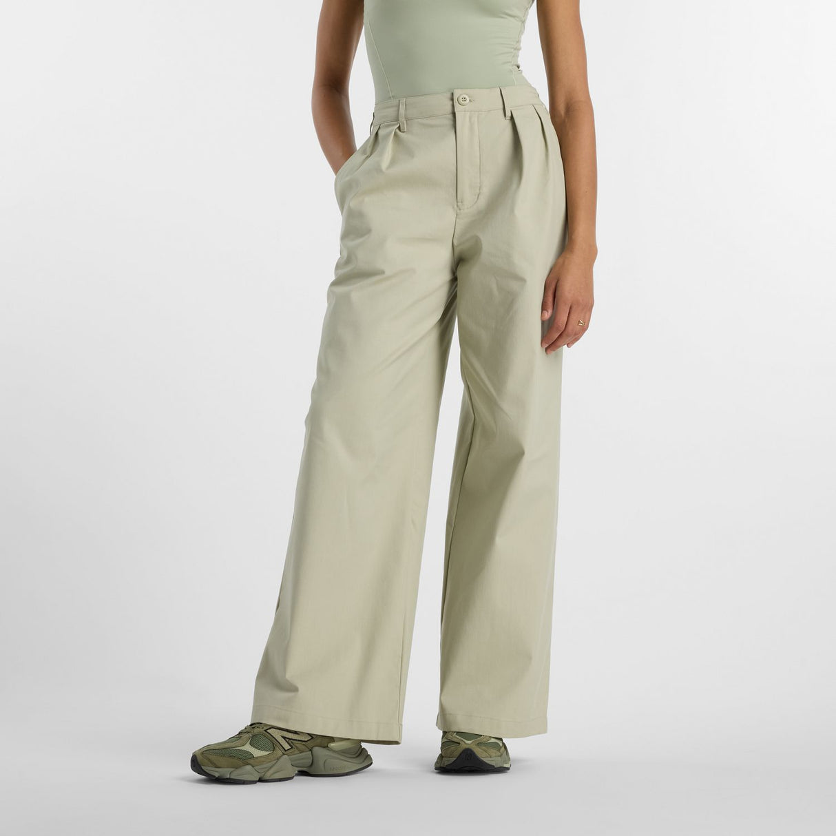 New Balance Women's Boylston Twill Trouser-3