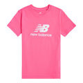 New Balance Girls' Stacked Logo T-Shirt-1