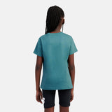New Balance Girls' Stacked Logo T-Shirt-4