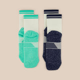 New Balance Adult Australian Open Two Pack Quarter Socks-2