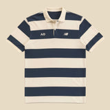 New Balance Men's Australian Open Striped Premium Polo-1