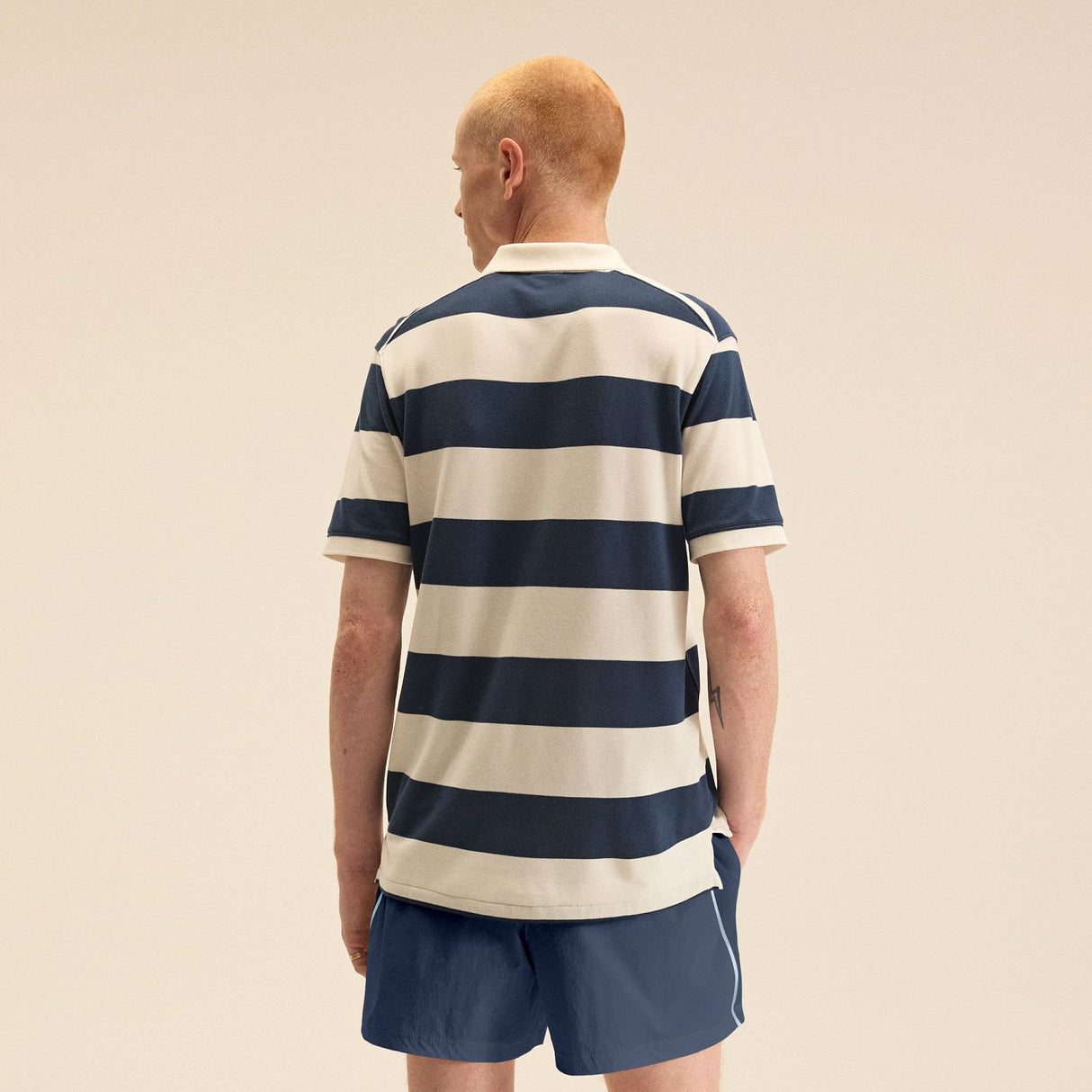 New Balance Men's Australian Open Striped Premium Polo-5