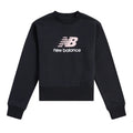 New Balance Girls' BB Stacked Logo Crew-1