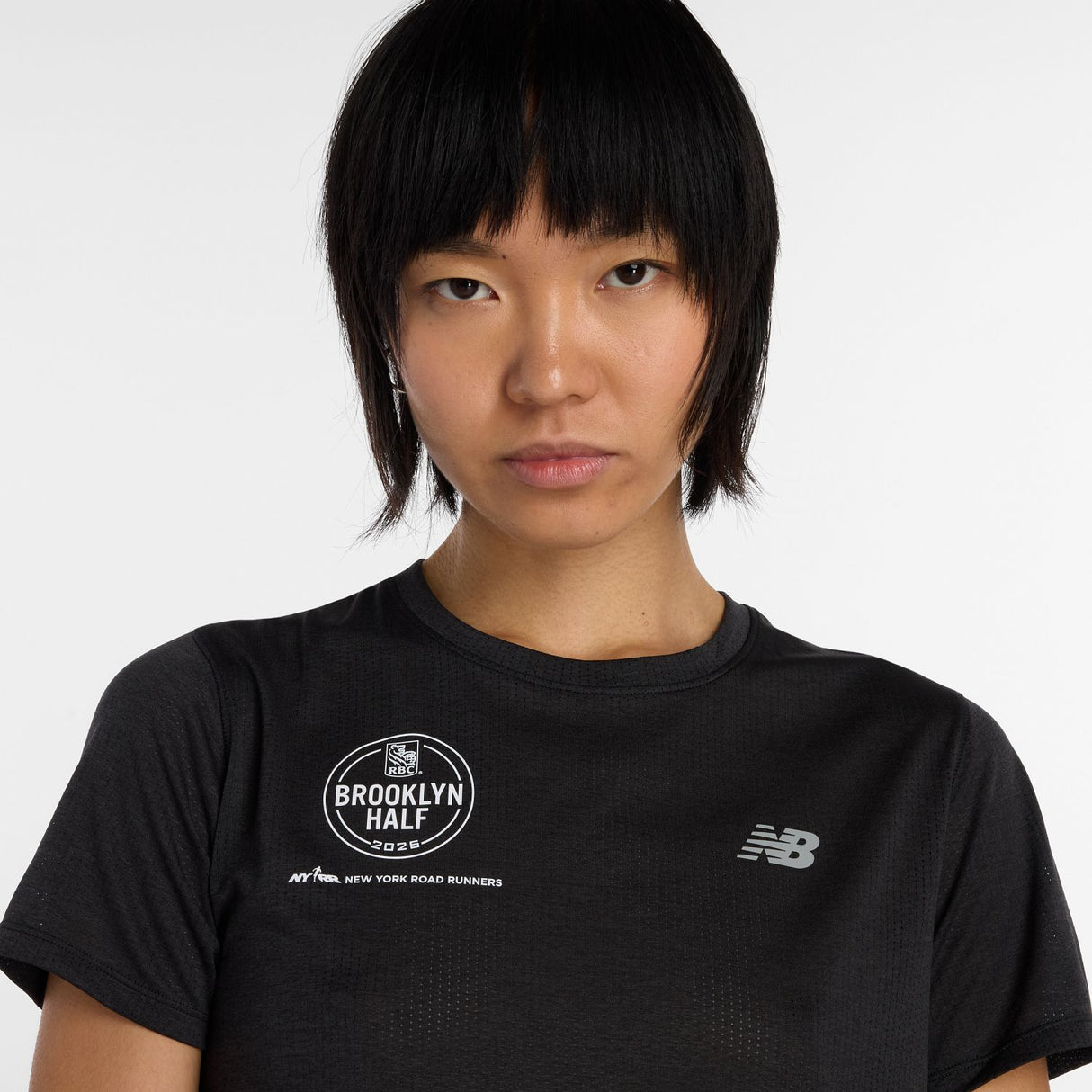 New Balance Women's RBC Brooklyn Half RC Essential T-Shirt-5
