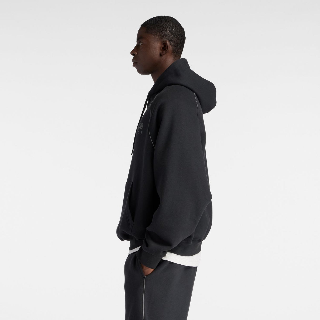 New Balance Men's Trackside Fleece Hoodie-2