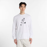 New Balance Men's Shohei Always On Logo Long Sleeve T-Shirt-2