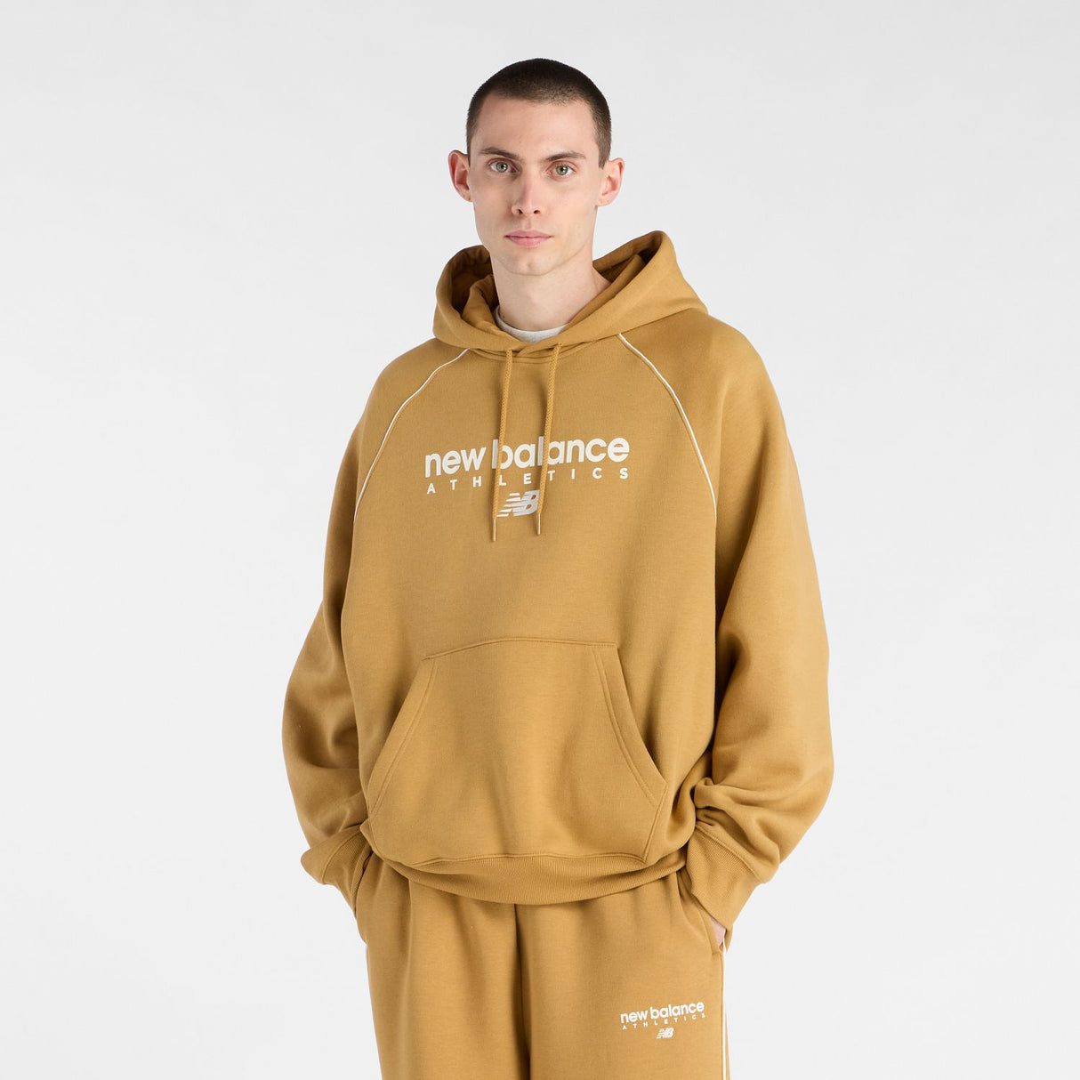 New Balance Men's Trackside Fleece Hoodie-2