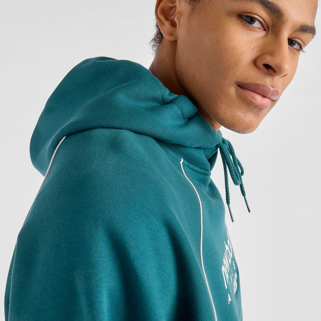 New Balance Men's Trackside Fleece Hoodie-4