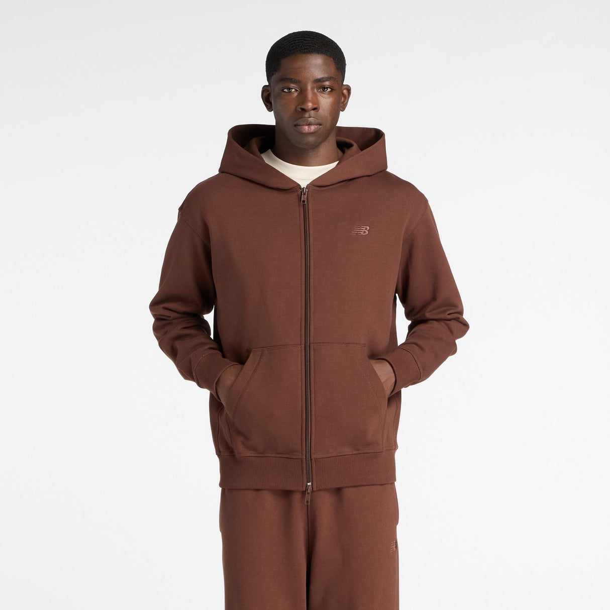 New Balance Men's Athletics French Terry Full Zip-2