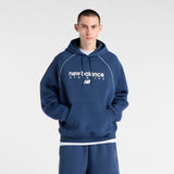 New Balance Men's Trackside Fleece Hoodie-1
