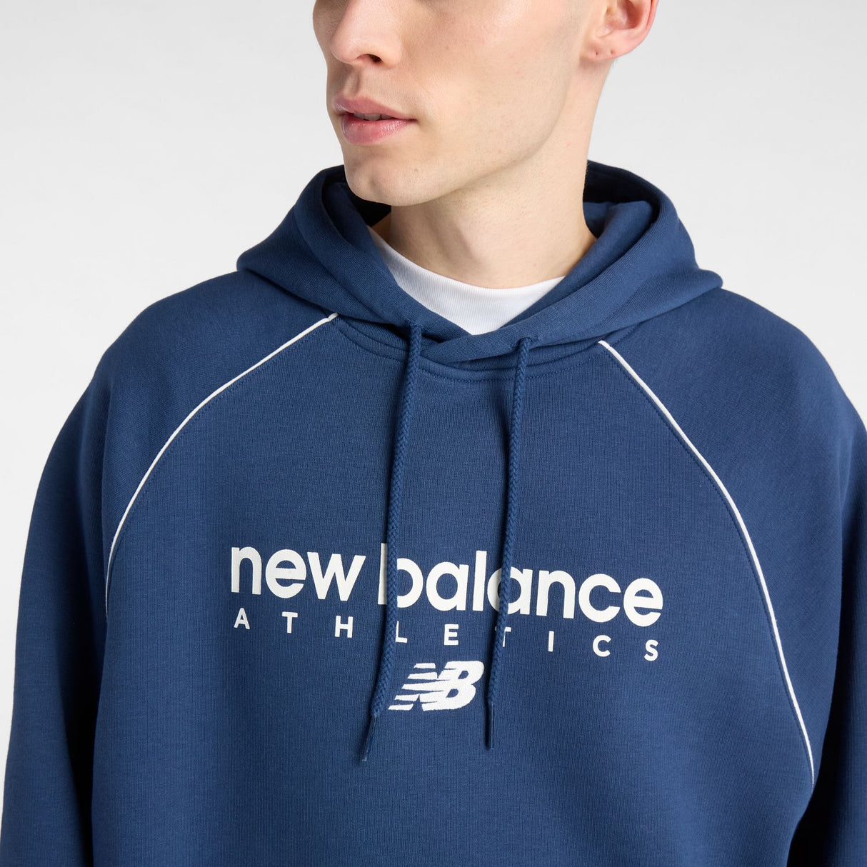 New Balance Men's Trackside Fleece Hoodie-4
