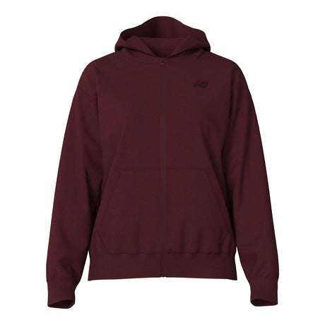 New Balance Women's Team French Terry Full Zip Hoodie-1
