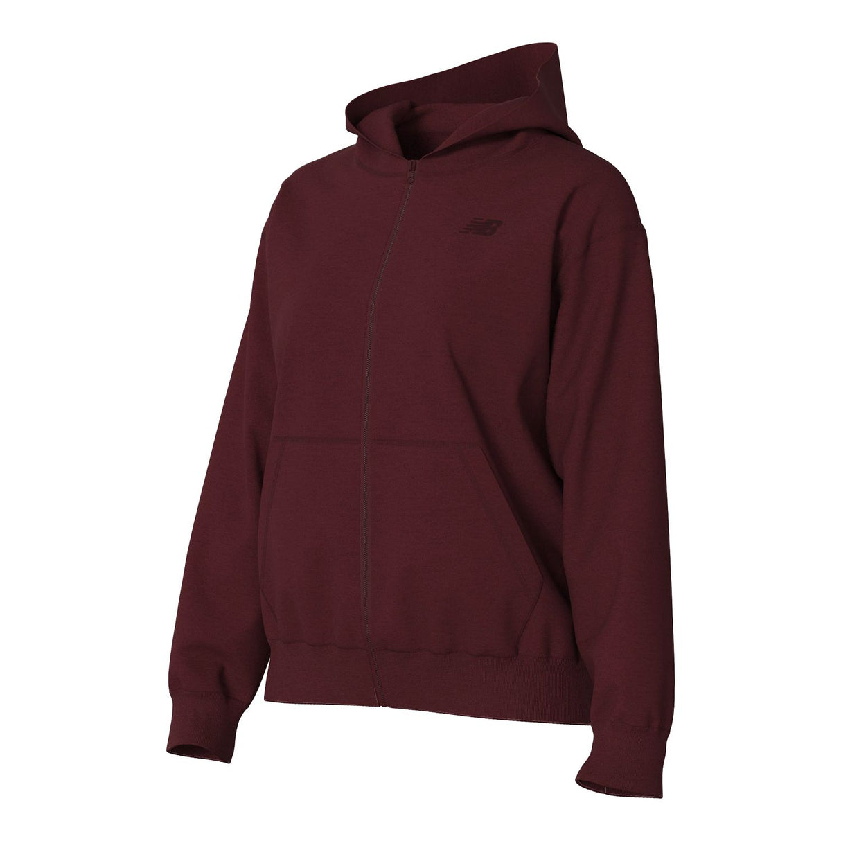 New Balance Women's Team French Terry Full Zip Hoodie-5