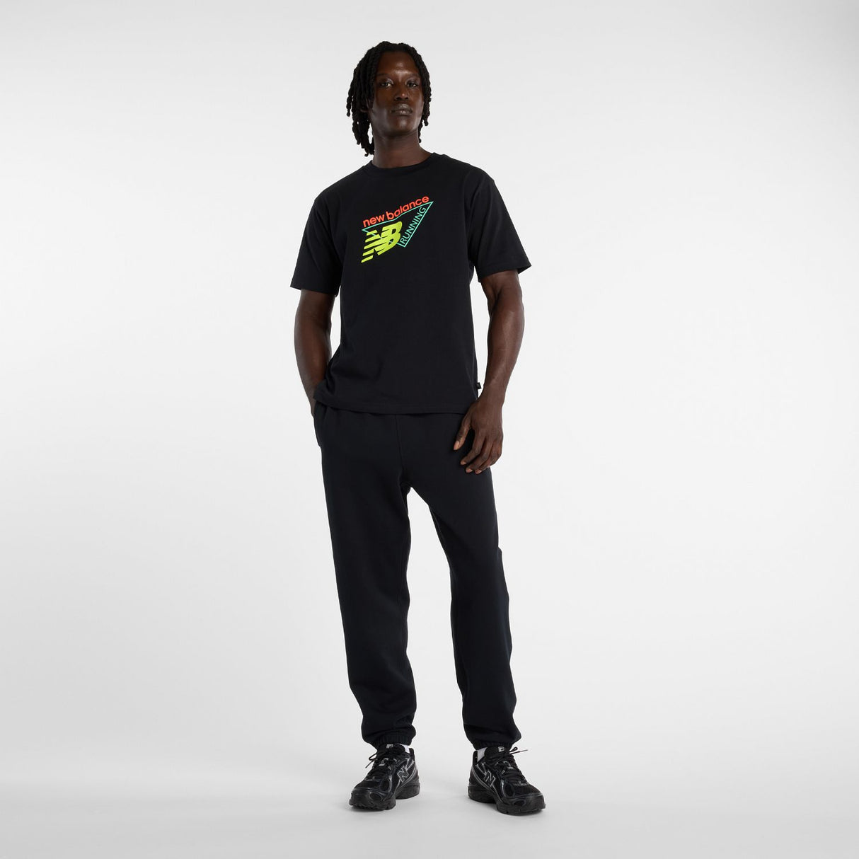 New Balance Men's Classic Tri-Logo T-shirt-1