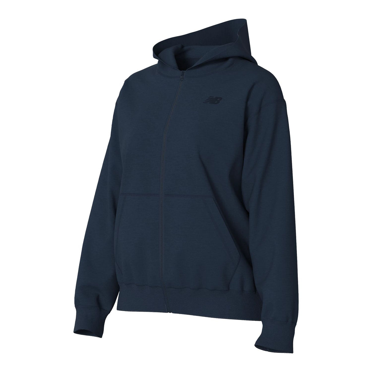 New Balance Women's Team French Terry Full Zip Hoodie-5