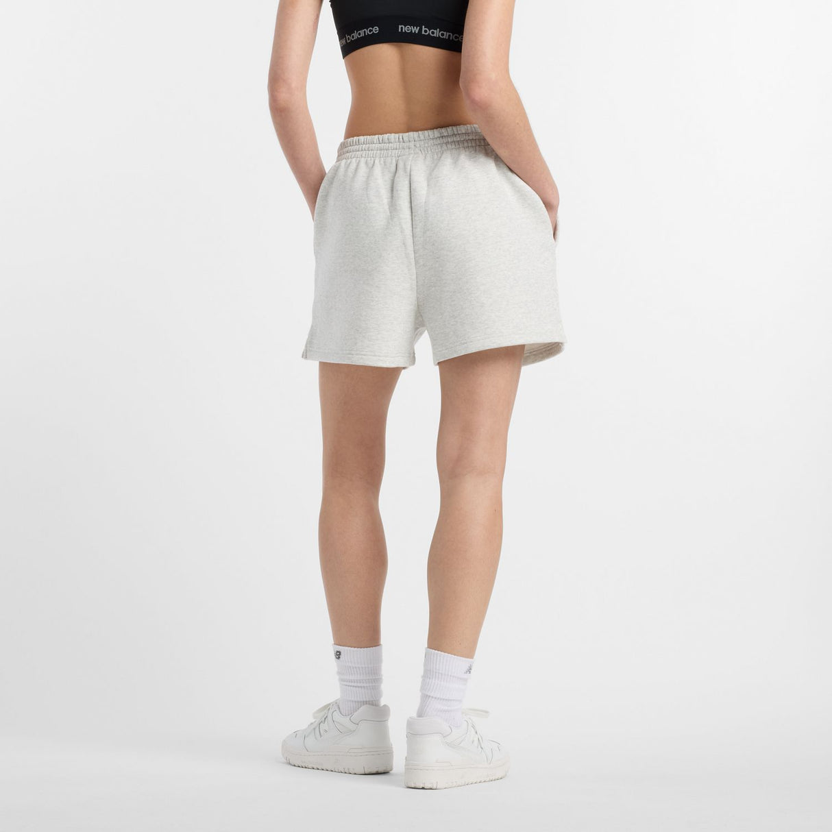 New Balance Women's Sport Essentials Fleece Shorts-3