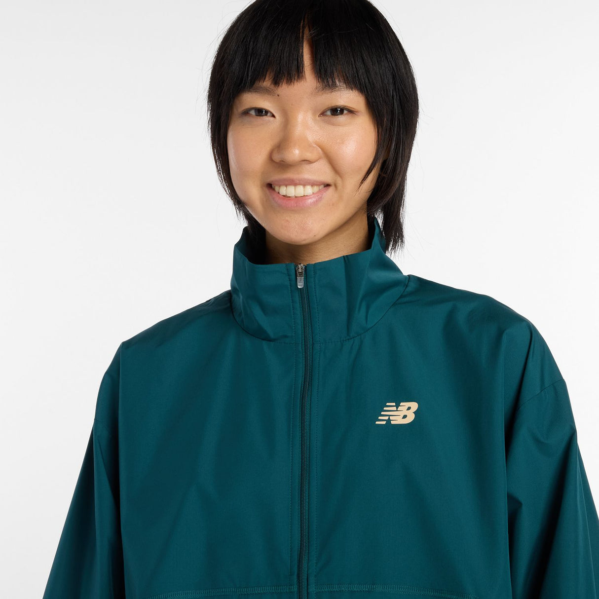 New Balance Women's Trackside Woven Jacket-5