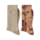 New Balance Lifestyle Tie Dye Midcalf Socks 2 Pairs-2