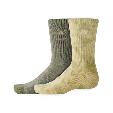 New Balance Lifestyle Tie Dye Midcalf Socks 2 Pairs-1