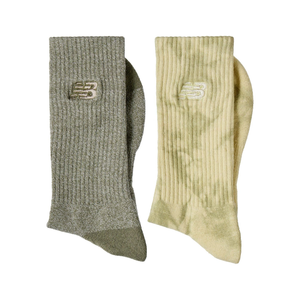 New Balance Lifestyle Tie Dye Midcalf Socks 2 Pairs-2