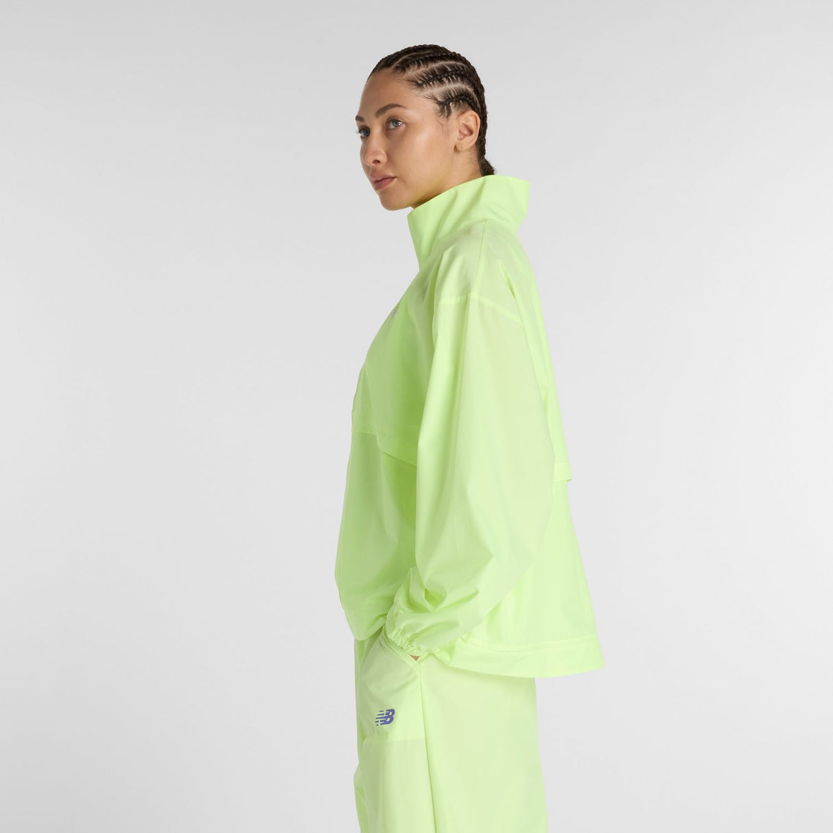 New Balance Women's Trackside Woven Jacket-3