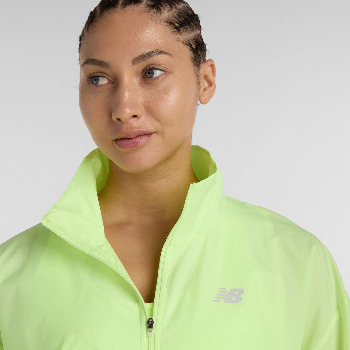 New Balance Women's Trackside Woven Jacket-5