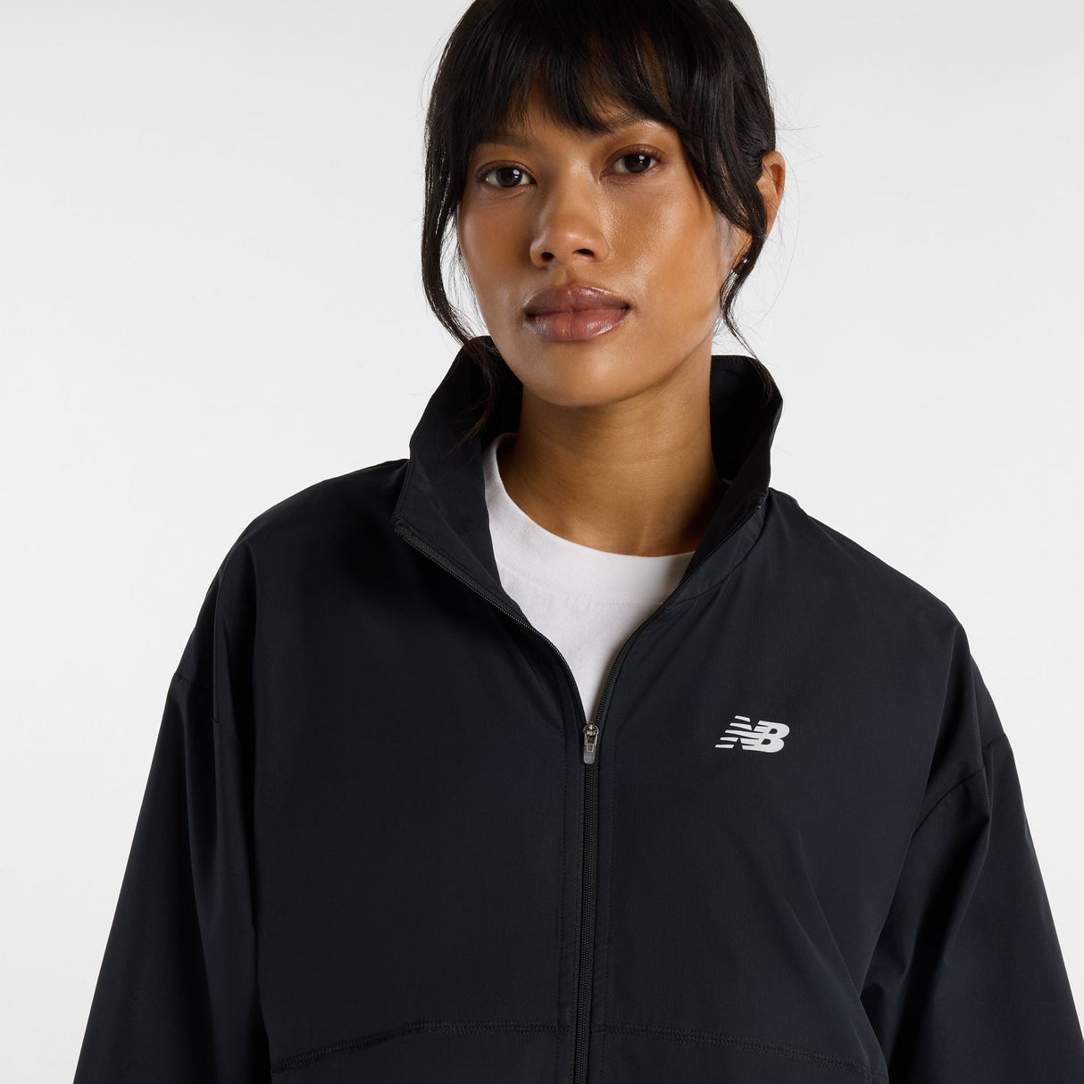 New Balance Women's Trackside Woven Jacket-4