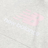 New Balance Girls' French Terry Stacked Logo Hoodie-3