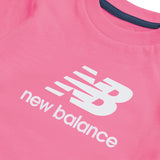 New Balance Girls' Stacked Logo T-Shirt-3