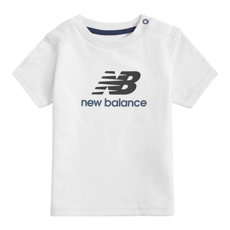 New Balance Girls' Stacked Logo T-Shirt-1