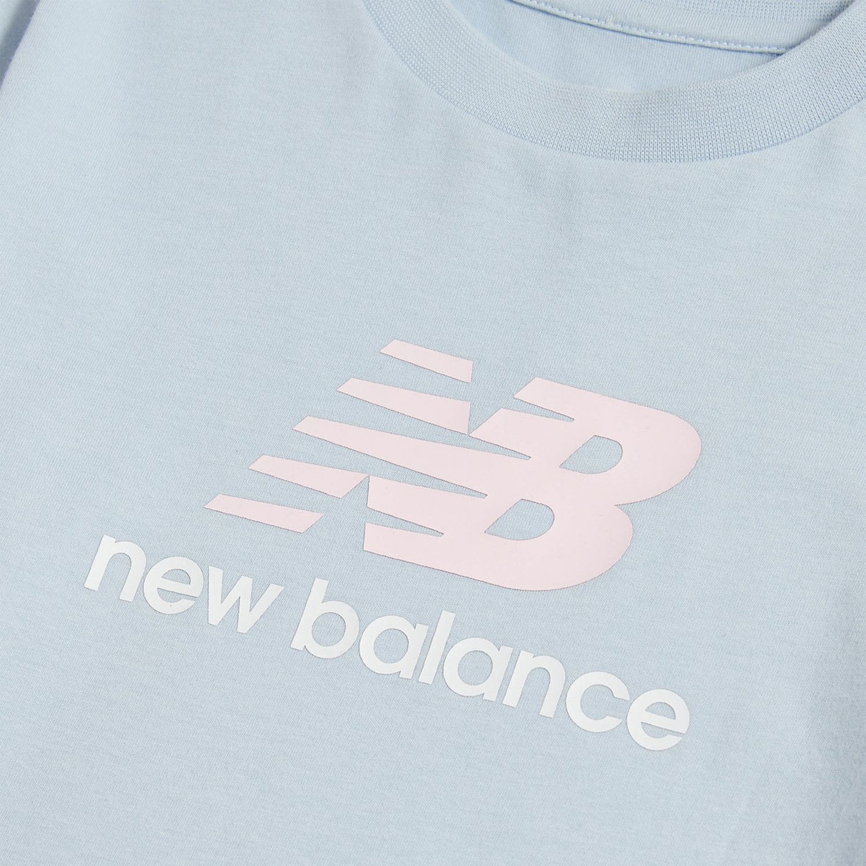 New Balance Girls' Stacked Logo T-Shirt-3