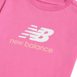 New Balance Girls' Stacked Logo T-Shirt-3